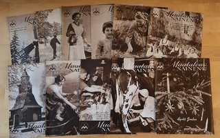 Maatalousnainen - vuosikerta 1955 (kaikki 12 numeroa)