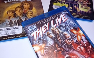 3 x John Carpenter BLU-RAY (US A-Region!!!)