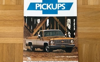 Esite Chevrolet Chevy Pickup 1976 GM USA