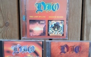 Dio CD 2on1 .Yksi levy ( 2 albumia ) maksa 12€. Takuu.