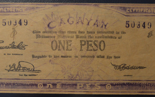 Filippiinit, Cagayan 1942 1 Peso