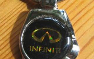 INFINITI - Metallinen avainmen perä  n. 2,8 x 5,3 cm