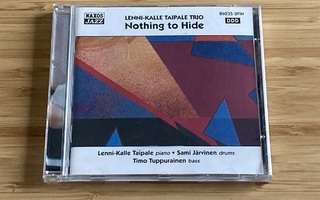 Lenni-Kalle Taipale Trio: Nothing to Hide CD