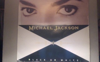 MICHAEL JACKSON  ::  BLACK OR WHITE :: VINYYLI-MAXI 12" 1991