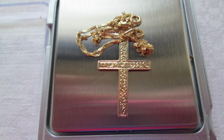 Kultainen Risti ja ketju K14 585