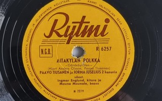 Savikiekko 1955 - Tiusanen / Juselius - Rytmi - R 6257