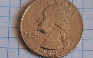USA Quarter Dollar D, 1993