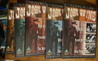 5 x John Wayne Restored Collection DVD