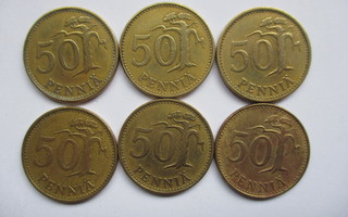 50 penniä 1963-1982