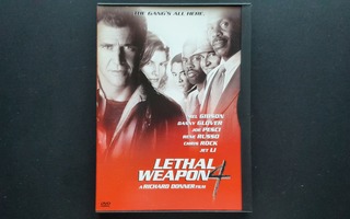 DVD: Lethal Weapon 4 / Tappava Ase 4 (Mel Gibson 1998) Snapc