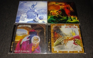 Helloween cd-levyt 4kpl