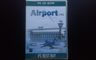 PC CD: Airport Inc. simulaattori peli (2000)
