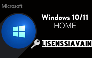 Windows 10 / 11 HOME Retail Lisenssi