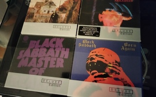 Black Sabbath Deluxe edition cd paketti