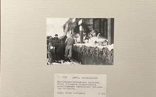 Näyttelyvalokuva Orimattilan lotat 1938 Lahti Mm-kisat