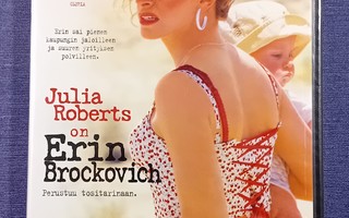 (SL) UUSI! DVD) Erin Brockovich (2000) Julia Roberts