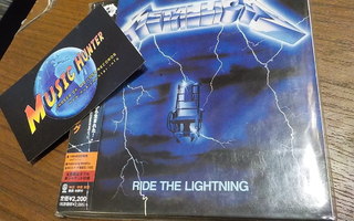 METALLICA - RIDE THE LIGHTNING JAPANI PAINOS CD