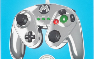 PDP Wired Fight Pad Metal Mario