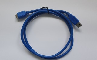 USB-A - Micro-B -kaapeli, 1 m, USB 3.0