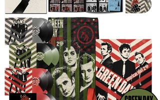 GREEN DAY : american idiot 2 - 8 LP + 2 Blu-ray Boxi, uusi