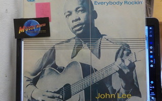 JOHN LEE HOOKER - EVERYBODY ROCKIN EX+/EX+ LP