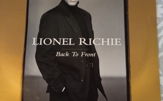 2 LP-LEVYN KANSIO : LIONEL RICHIE : BACK TO FRONT