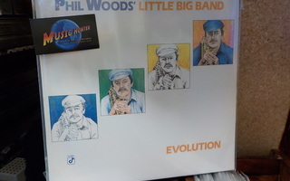 PHIL WOODS' LITTLE BIG BAND - EVOLUTION  ger -88 M-/M- LP