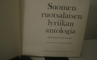 Suomenruotsalaisen lyriikan antologia. 1968