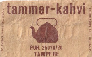 Tampere, Tammer - Kahvi    b428