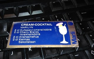 Cream-Cocktail Marli käyttöohje