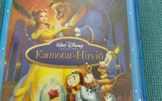 KAUNOTAR JA HIRVIÖ (FI+SWE-PUHE) BD+DVD, 3-disc***