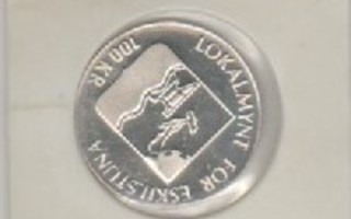 Ruotsi, Eskilstuuna 100 kruunua Paikallisrah 1980 (lokamyn)
