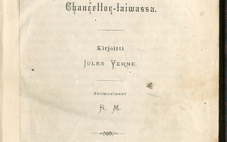 Jules Verne: Kazallonin päiväkirja Chancellor-laiwassa (1877