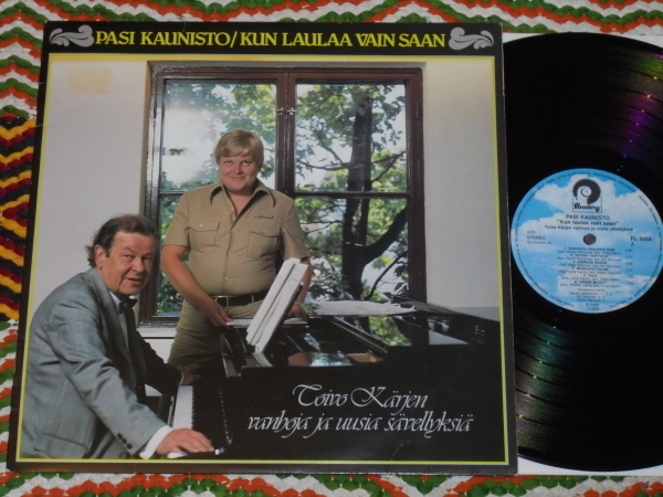 PASI KAUNISTO - Kun Laulaa Vain Saan - LP 1978 suomi pop EX- 