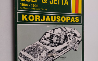 I. M. Coomber : VW Golf & Jetta 1984-1992 : korjausopas