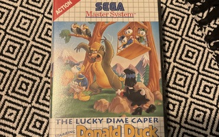 The Lucky Dime Caper Donald Duck Sega SMS CIB