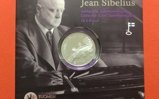 Suomi, 10 Euro 2015, Jean Sibelius, PROOF.