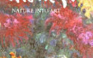 Myyn englanninkielisen kirjan, Monet : Nature into Art, 1986