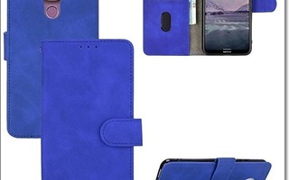 Nokia 3.4 - Sininen kunnon lompakko-suojakuori #25876