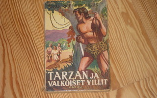 Burroughs, E.R.: Tarzan ja valkoiset villit 1.p nid. v. 1953