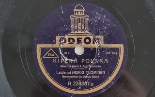 Savikiekko 1929 - Heikki Tuominen - Odeon A 228087