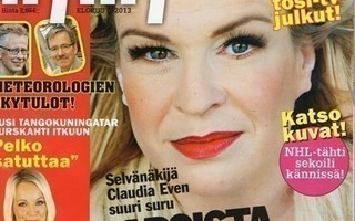 Hymy n:o 8 2013 Miss Suomi. Heidi Pakarinen. Claudia Eve.