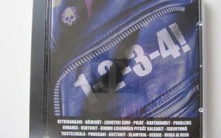 Kokoelma 1-2-3-4! CD UUSI Ramones Häiriköt