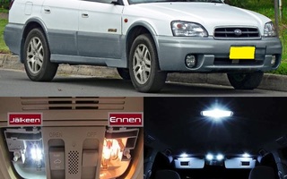 Subaru Outback (MK2) Sisätilan LED -muutossarja 6000K ; x14