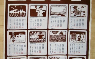 Kalenteripyyhe 1977