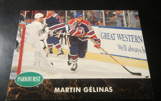 Martin Gélinas - Edmonton Oilers jääkiekkokortti