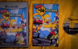 *GameCube : Simpsons Hit & Run -Huippupeli! (CIB)!