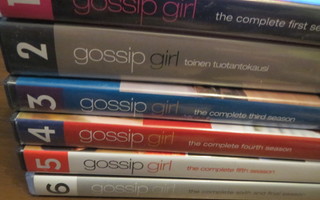Gossip Girl kaudet 1-6 (koko sarja) 29DVD