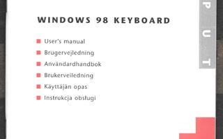 Trust Windows 98 Keyboard - Manual