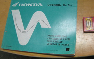 Osaluettelo Honda VF750c..